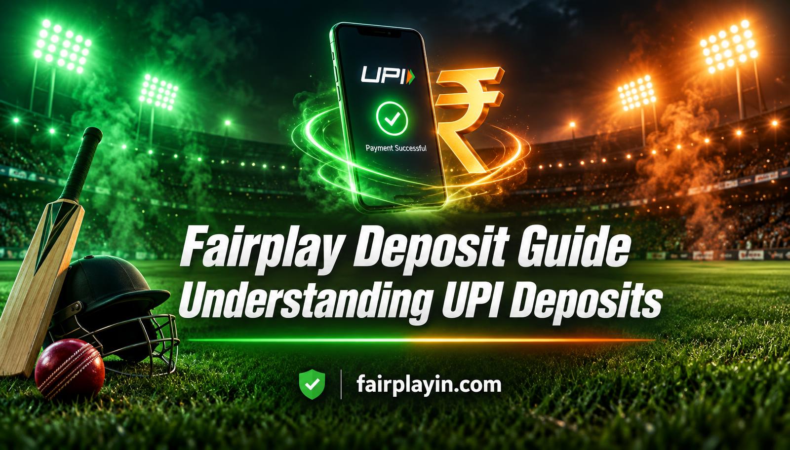 Fairplay Deposit Guide: Understanding UPI Deposits